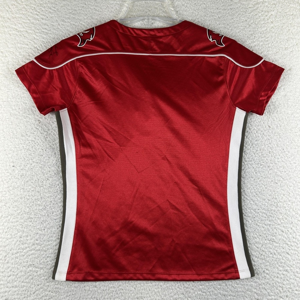 Vtg Tampa Bay Buccaneers Shirt Womens Medium NFL Football Team Apparel Lace Up - Picture 12 of 15